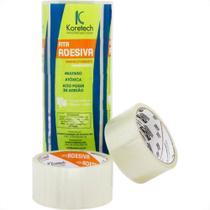 Fita Embalagem Koretech Koretape Transparente 45X100 Pa.12.01.4.0008 - Kit C/5