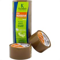 Fita Embalagem Koretech Marrom 45X100 Pa.18.01.0.0020 - Kit C/5