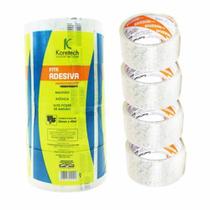 Fita Empacotamento 45mm x 40m Transparente (PP) Koretech - 4Rolos