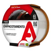 FITA EMPACOTAMENTO TRANSP 710 45mmX40m c4un - ADERE
