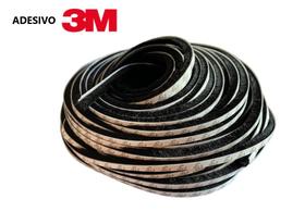 Fita Escova Veda Fresta Vedação Janela Porta 7x5 1 Metro Fita Escova Veda Fresta Vedação Janela Porta 7x5 1 Metro