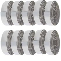 Fita Espuma Anti Ruido AntiChamas Para Chicote Fios Cabos Com Cola Adesiva 10 Rolos 2M Permak