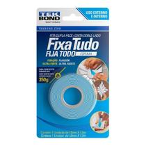 Fita Espuma Dupla Face 12mm x 1,5 metros Blister Tekbond