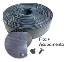 Fita Fechamento Portão 50m X 10cm + 50 Arrebite P/Acabamento Fita Fechamento Portão 50m X 10cm + 50 Arrebite P/Acabamento