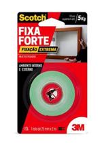 Fita Fixa Forte Fixação Extrema 24mm x 2m Scotch 3M