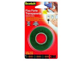 Fita Fixa Forte Transparente 200x1,2cm - Scotch Fita Fixa Forte Transparente 200x1,2cm - Scotch