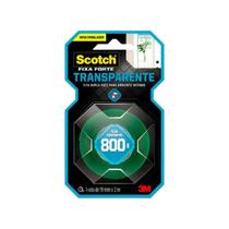 FITA FIXA FORTE VHB DUPLAFACE TRANSP 19mmX2m - 3M FITA FIXA FORTE VHB DUPLAFACE TRANSP 19mmX2m - 3M