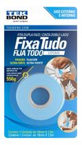 Fita fixa tudo dupla face 19mmx1,5m Tek bond