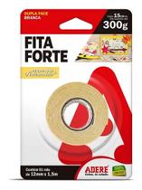 Fita Forte Dupla Face Espuma Branco 12mmx1,5m Decor E Artesanato