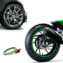 Fita Friso Adesivo Refletivo Para Roda Moto Carro Bicicleta - Lagos Importadora