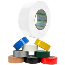 Fita Gaffer Brilhante 50mm X 50 Metros Greika Branco