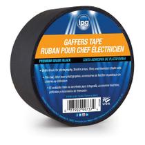 Fita Gaffers IPG 7,2 cm x 50 m em rolo único preto fosco Fita Gaffers IPG 7,2 cm x 50 m em rolo único preto fosco