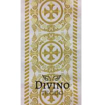 Fita Galão Litúrgico 1 m x 16,5 cm larg des 1864 - Cru Fita Galão Litúrgico 1 m x 16,5 cm larg des 1864 - Cru