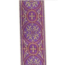 Fita Galão Litúrgico 3 m x 7,5 cm larg des 160 - Roxo Fita Galão Litúrgico 3 m x 7,5 cm larg des 160 - Roxo