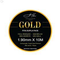 Fita Gold Dupla Face Hold Hair P/prótese Capilar 1,90mmx10m - CeChic