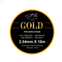 Fita Gold Dupla Face Hold Hair P/prótese Capilar 2,5 X 10m - CeChic