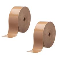 Fita Gomada 80mm Sem Reforço 130 Metros Lineares - 2 Rolos