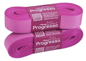 Fita gorgurão gp005 22mm cor 1364 rosa chiclete peça 10 mts