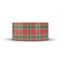 Fita Gorgurão Natal Xadrez Laços Árvore Natalino 38mm X 10 Mts N.9