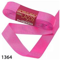 Fita Gorgurão Progresso 22mm nº5 - 10m Cor 1364 Rosa Chiclete - 01 unidade