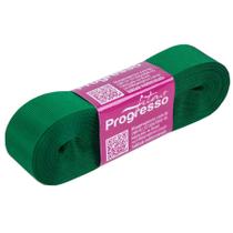 Fita Gorgurão Progresso 22mm nº5 - 10m Cor 217 Verde Bandeira - 01 unidade