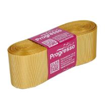 Fita Gorgurão Progresso 38mm nº9 - 10m Cor 228 Ouro - 1un