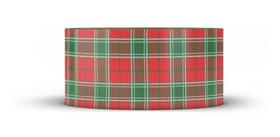 Fita Gorgurão Xadrez Festa Junina Natal Laços 38mmx 10mt N.9