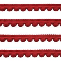 Fita Grelot Pompom 11mm Luli Rolo com 10 Metros