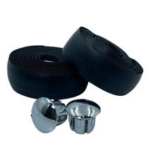 Fita Guidão Eva Bike Speed Par Confortável Mtb Preto Fita Guidão Eva Bike Speed Par Confortável Mtb Preto