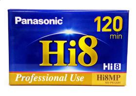 Fita Hi8 Panasonic 120min para uso profissional