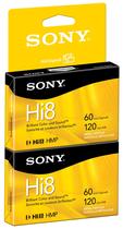 Fita Hi8 Sony P6120HMPR/2C - Pacote com 2 Unidades (120 Minutos) Fita Hi8 Sony P6120HMPR/2C - Pacote com 2 Unidades (120 Minutos)