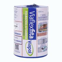 Fita Impermeabilizante Manta Viaflex Cor Telha 20cm X 10mt Fita Impermeabilizante Manta Viaflex Cor Telha 20cm X 10mt