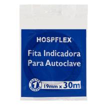 Fita Indicadora para Autoclave 19mm x 30m - Hospflex