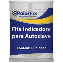 Fita Indicadora para Autoclave PolarFix 19mmx30m - unidade - Polar Fix