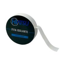 Fita Isolante 0,13mmx19mmx20mt Branca Hiatsu único Fita Isolante 0,13mmx19mmx20mt Branca Hiatsu único