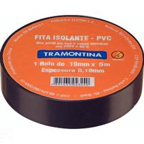 Fita Isolante 0,18x19 Mm Tramontina Preta 5 M Tramontina Fita Isolante 0,18x19 Mm Tramontina Preta 5 M Tramontina