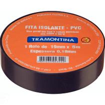 Fita Isolante 0,18x19 mm Tramontina Preta 5 m