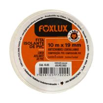Fita Isolante 10 Mts Branca Foxlux Fita Isolante 10 Mts Branca Foxlux