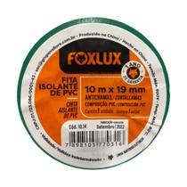 Fita Isolante 10 Mts Verde Foxlux Fita Isolante 10 Mts Verde Foxlux