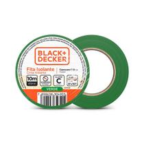 Fita Isolante 10m x 18mm Verde Black+Decker BDMT-0001-06