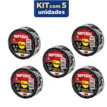 Fita Isolante 18mmX5m Slim Imperial 5 unidades Fita Isolante 18mmX5m Slim Imperial 5 unidades
