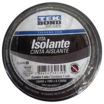 Fita Isolante 19mm x 10 Metros 0,13mm - 21131001910 - TEKBOND Fita Isolante 19mm x 10 Metros 0,13mm - 21131001910 - TEKBOND