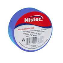 Fita isolante 19mm x 10m azul mister