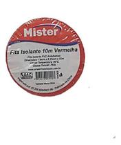 Fita isolante 19mm x 10m vermelho mister
