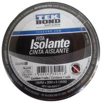 Fita Isolante 19mm x 20 Metros 0,13mm - 21131001920 - TEKBOND Fita Isolante 19mm x 20 Metros 0,13mm - 21131001920 - TEKBOND