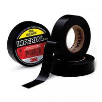 Fita Isolante 20m Preta 20Mx18MM Imperial 3M Preta Original