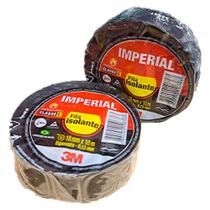 Fita Isolante 3M Imperial 10M Preta - Kit C/10 Pecas Fita Isolante 3M Imperial 10M Preta - Kit C/10 Pecas
