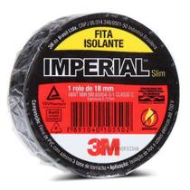 Fita Isolante 3m Imperial 18mm X 10 Metros Preta