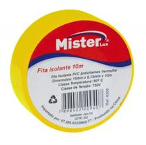 Fita Isolante Amarela 10 Metros - Mister