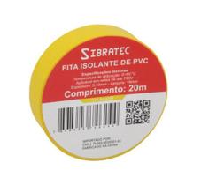 Fita Isolante Amarela 19mm X20 Metros